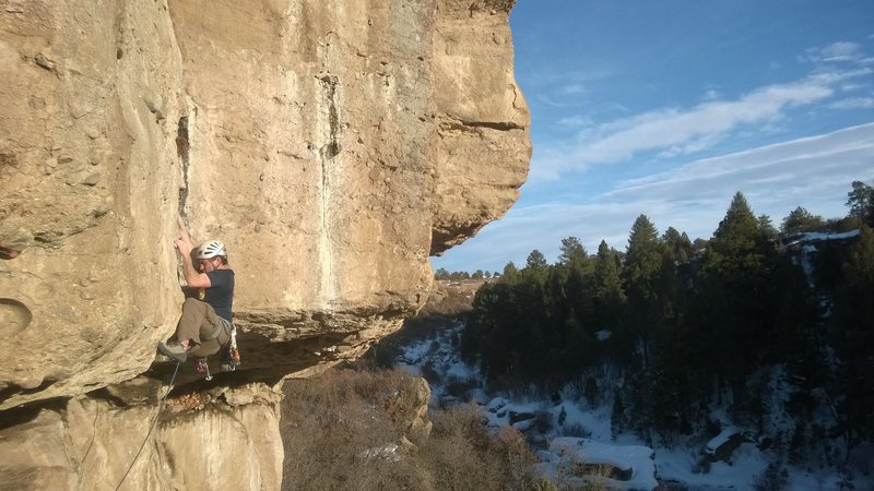 Daniel L. crankin' the first lip! 