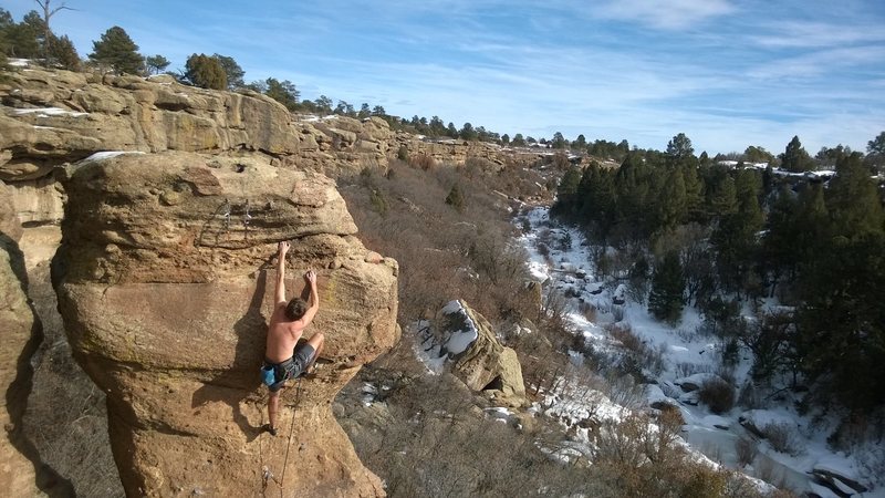 Castlewood Canyon showing her good side.<br>
 