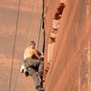 Crack climbing is overrated when you know how to layback.