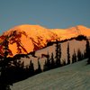 Alpenglow. Mt. Adams.