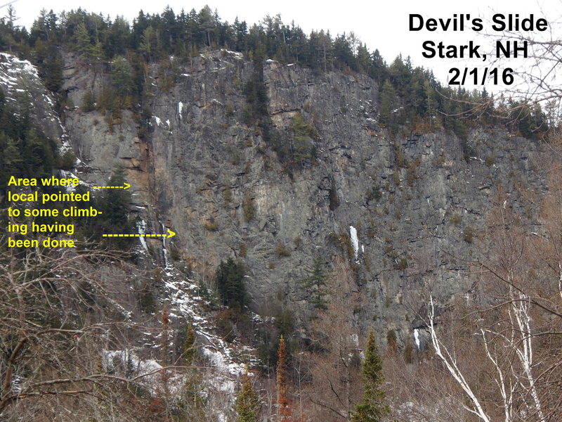 Devil's Slide, Stark, NH (see COMMENTs)