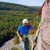 Joel hanging out on top of Brinton's.