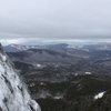 View from half way up the 2nd pitch. Taken 2/21/2016