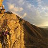 Taken on a go pro in-between pitches. Great night climbing during the summer/fall