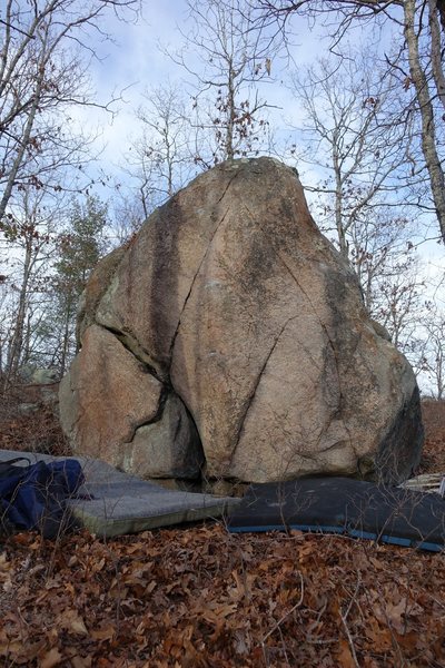 One of the ridge line boulders