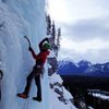 Jon Jugenheimer starting up the left side of Carlsburg Column.