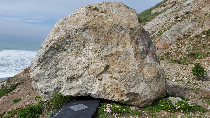 Rock Away Beach Boulder.