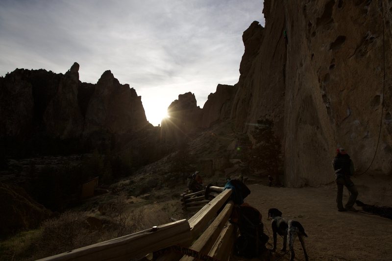 Main wall at Smith Rock