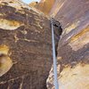 Fun climbing on Pitch 2 of Black Orpheus.