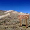 Road junction, White Mountains