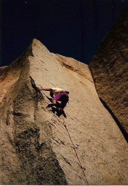 David Goode climbing Vector Analysis 