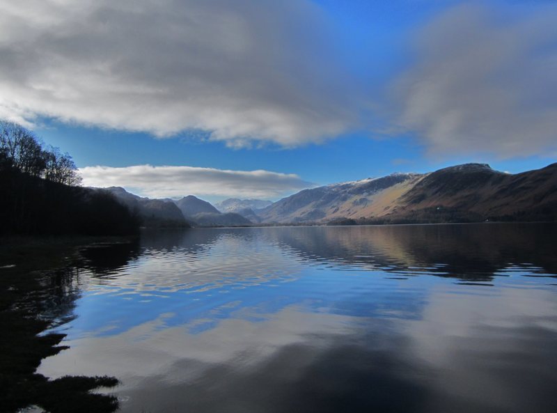 Derwentwater near town of Keswick ... Lake District. 