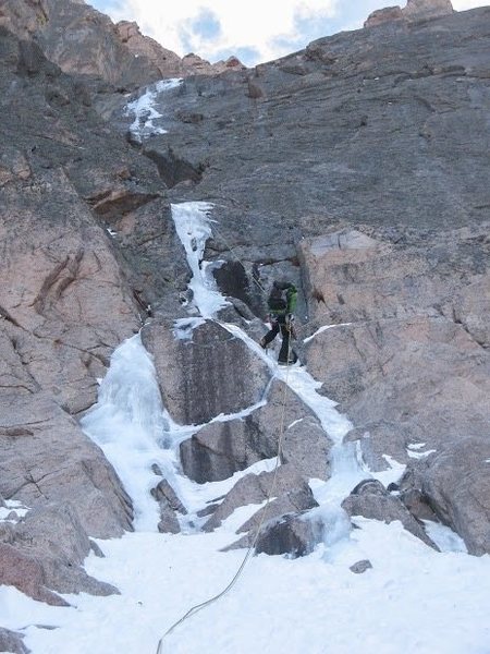 Alexanders Chimney, Longs Peak