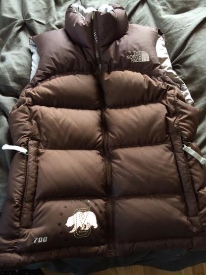 Cool vest brown xs from front