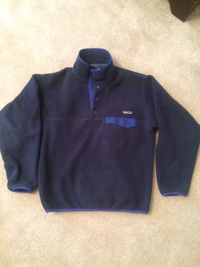 Mens small Patagonia Synchilla Pullover<br>
