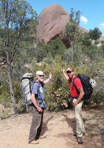 Joe Garcia and Brent Bingham with Genre/John Rae Dome.