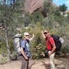 Joe Garcia and Brent Bingham with Genre/John Rae Dome.