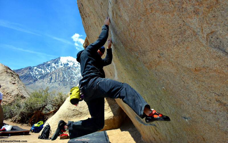 Melvin Rivera on Iron Man Traverse - www.TimetoClimb.com