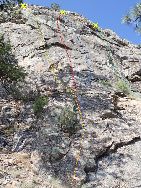 The Ledge - Left Side topo