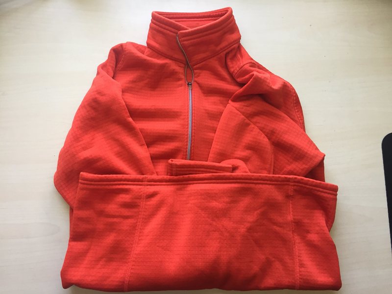 orange EMS fleece