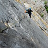 Jake near the end of pitch 1.