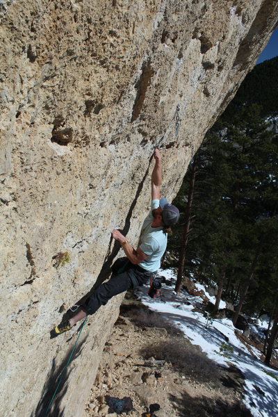 Justin on Sulphur Queen