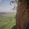 Steep jams and jugs in the first crux