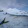 Easton Glacier view at dusk