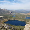 view of the lakes below Crystal Crag (Sept 27, 2015)
