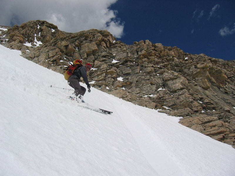 Crooked Couloir; Mt. Audubon Photo by Rick Accomazzo