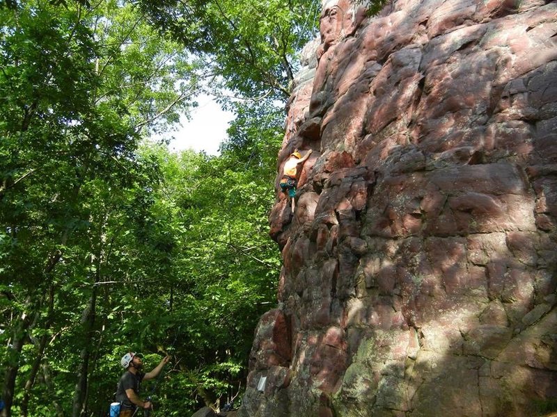 Fantastic route for the new climbers