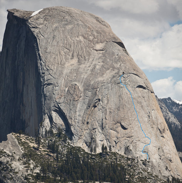 Rock Climb Snake Dike, Yosemite National Park