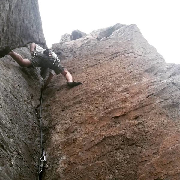 Dave on Putterman's on a cool stormy summer evening session.