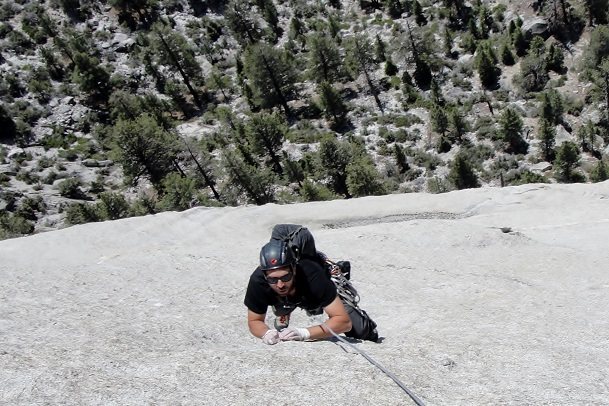 My good friend Keith having fun on the upper section of Ghostrider