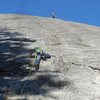 Climbers on "Up, Jump, Spring."