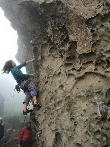 Climber somewhere in Hatun