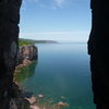 View from inside The Great Bird Chimney.