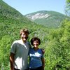 Approach Photo#1 - Ed & Sheila and the East Face from "High Bank"