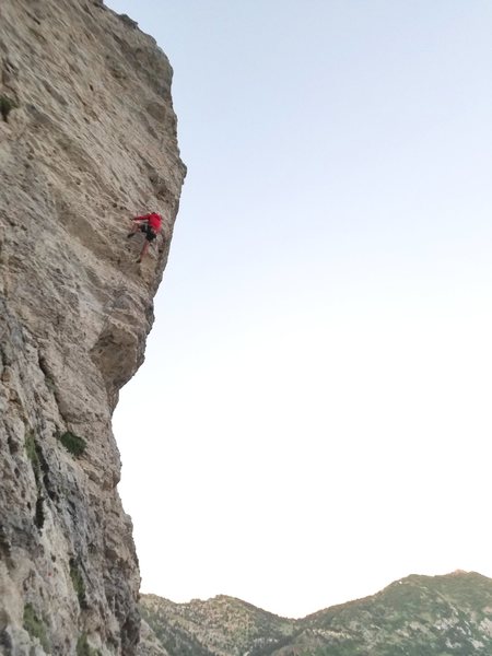 Mark cruising the route.  Otto Casal photo.