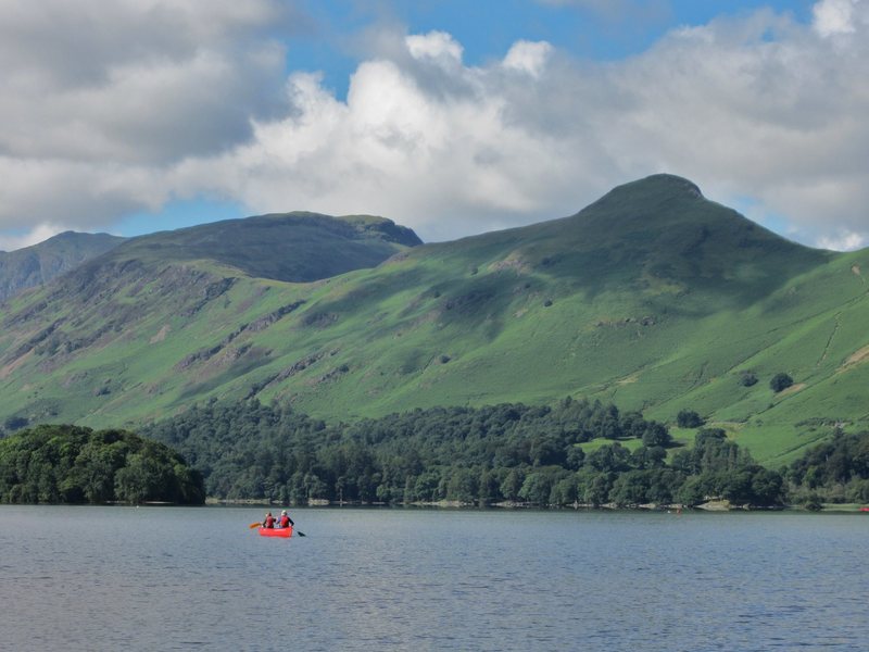 Canoe and Catbells  