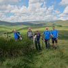 Walking the Cheviot Hills ...