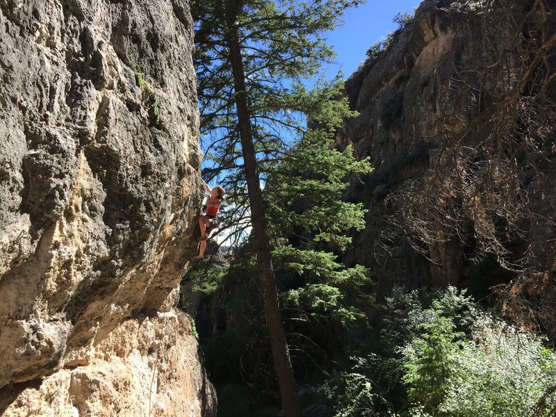 Working through the second (easier) crux