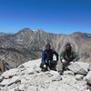 Jeff and I on top of the Polish Tower after climbing the Polish Route 5.10+