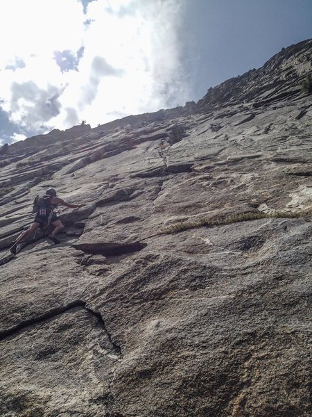 Dylan Odenthal on the start of the Hard Lark.