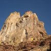 FA Ozymandias Tower .San Rafael Swell (North)with Andy Ross 2004  Letter A 