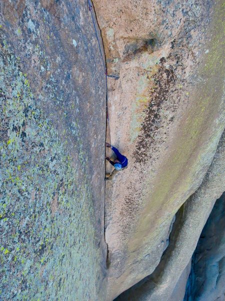 The unstoppable George Lowe III on the 11 crack pitch. 11/20/15