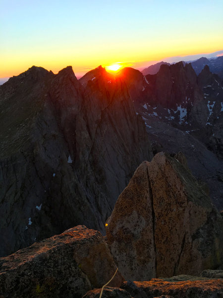 Warbonnet sunset in July