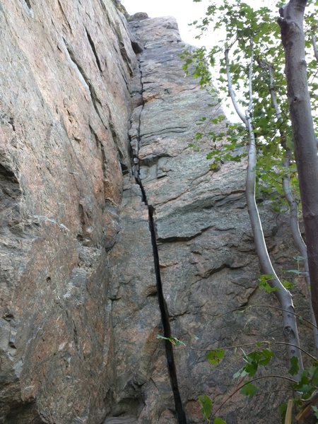 Actually a trad route at Canal Zone. 5.9