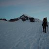 Approaching the summit ramp