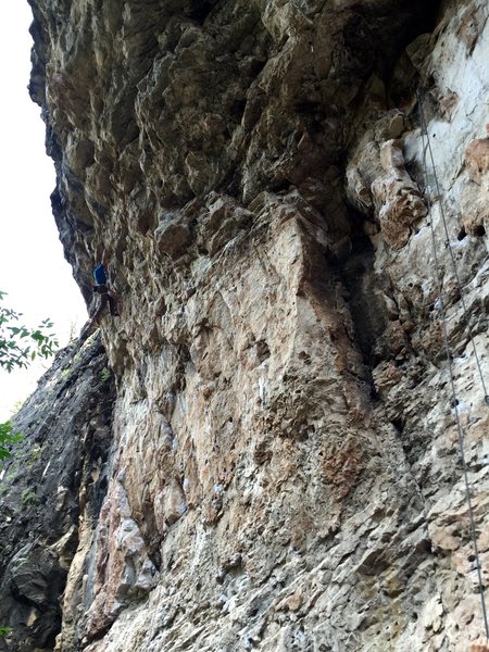 Me on Bucket Head, crazy fun route